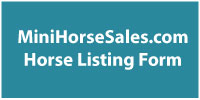 Mini Horse Sales Listing Form